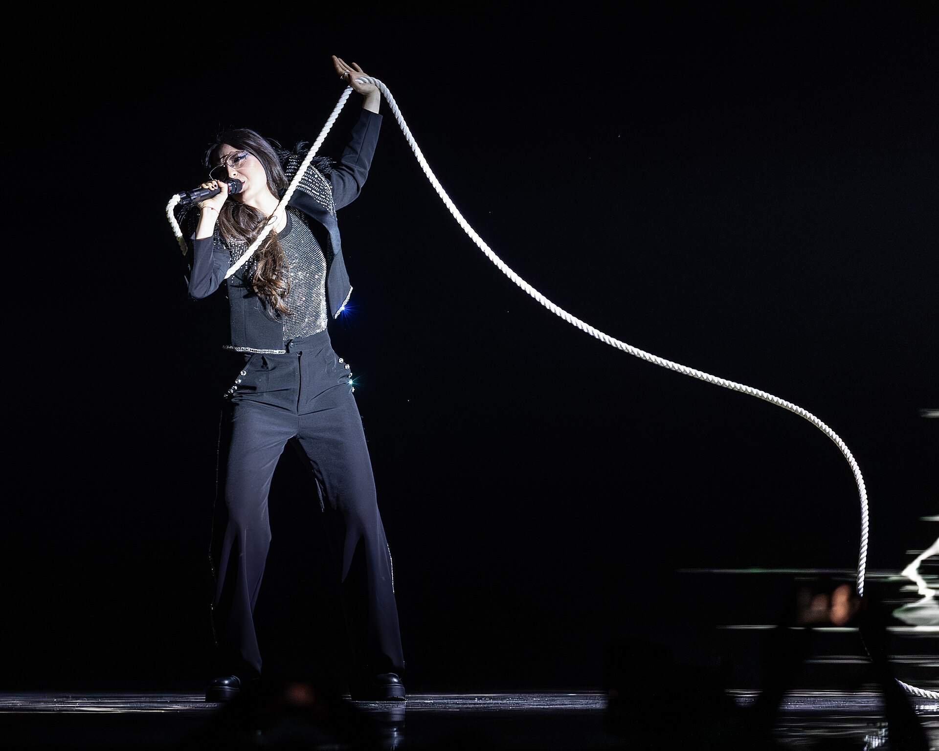 Veronica Fusaro performing Alice, representing Switzerland in the 2nd Semi Final of the 2026 Eurovision Song Contest in Vienna