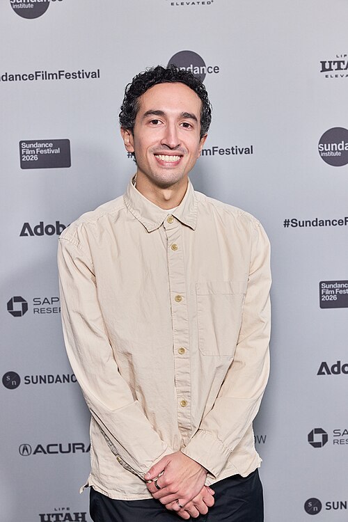 Victor Artesona at the 2026 Sundance Film Festival for Some Kind of Refuge