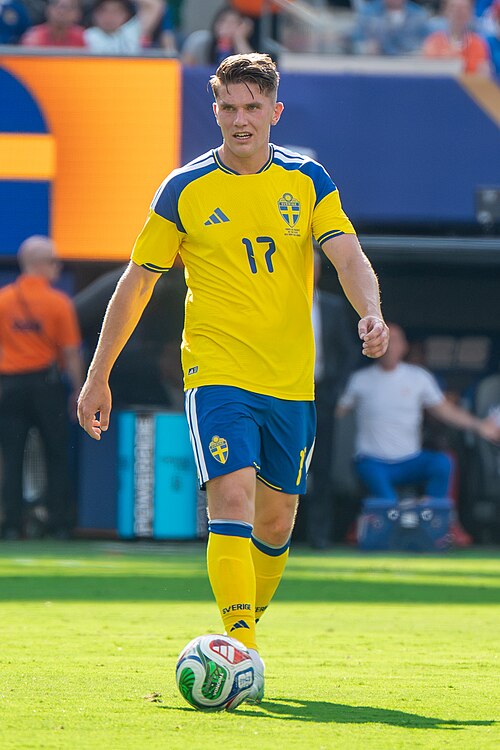 Viktor Gyokeres during France v Sweden at the 2026 FIFA World Cup