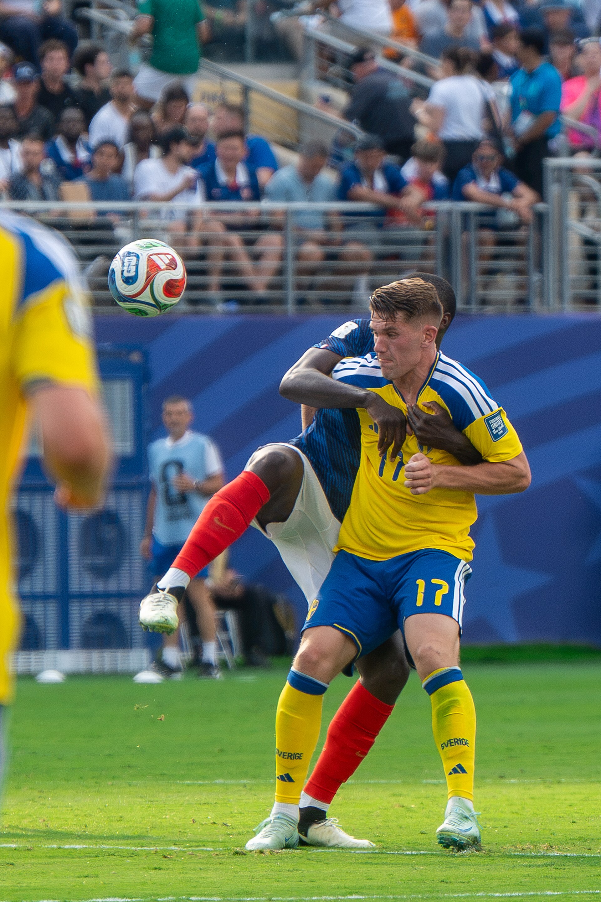 Viktor Gyokeres during France v Sweden at the 2026 FIFA World Cup