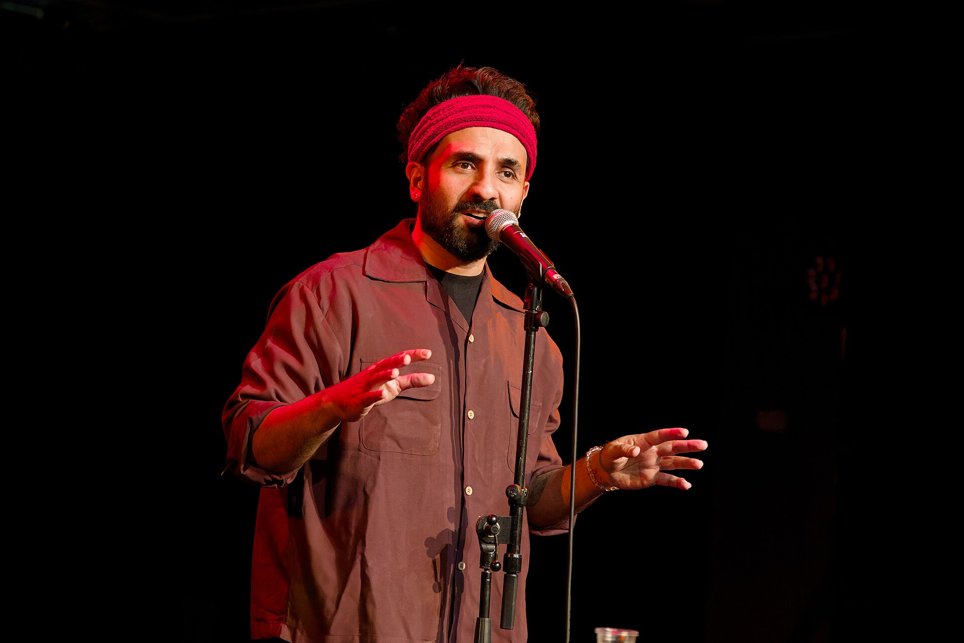 Vir Das, comedian, at the 2024 Edinburgh Festival Fringe in the show, The Fool.