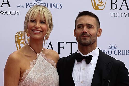 Vogue Williams & Spencer Matthews at the TV BAFTA red carpet, May 26