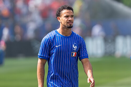 Warren Zaire-Emery during France v Morocco at the 2026 FIFA World Cup