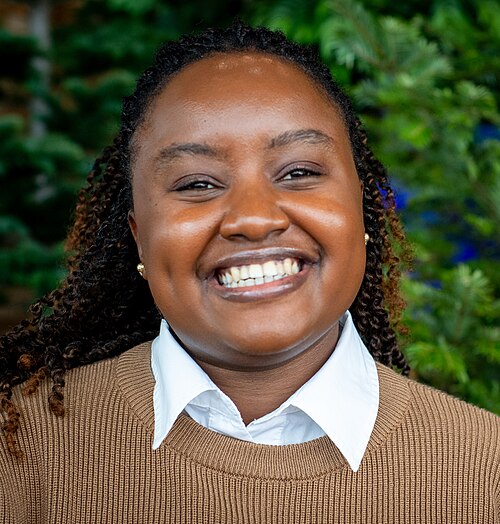 Wawira Njiru, entrepreneur, nutritionist, and philanthropist, at TED 2025 in Vancouver, Canada