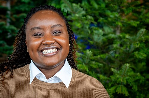 Wawira Njiru, entrepreneur, nutritionist, and philanthropist, at TED 2025 in Vancouver, Canada