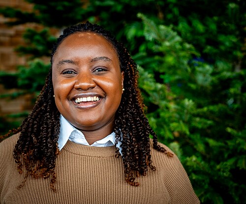 Wawira Njiru, entrepreneur, nutritionist, and philanthropist, at TED 2025 in Vancouver, Canada