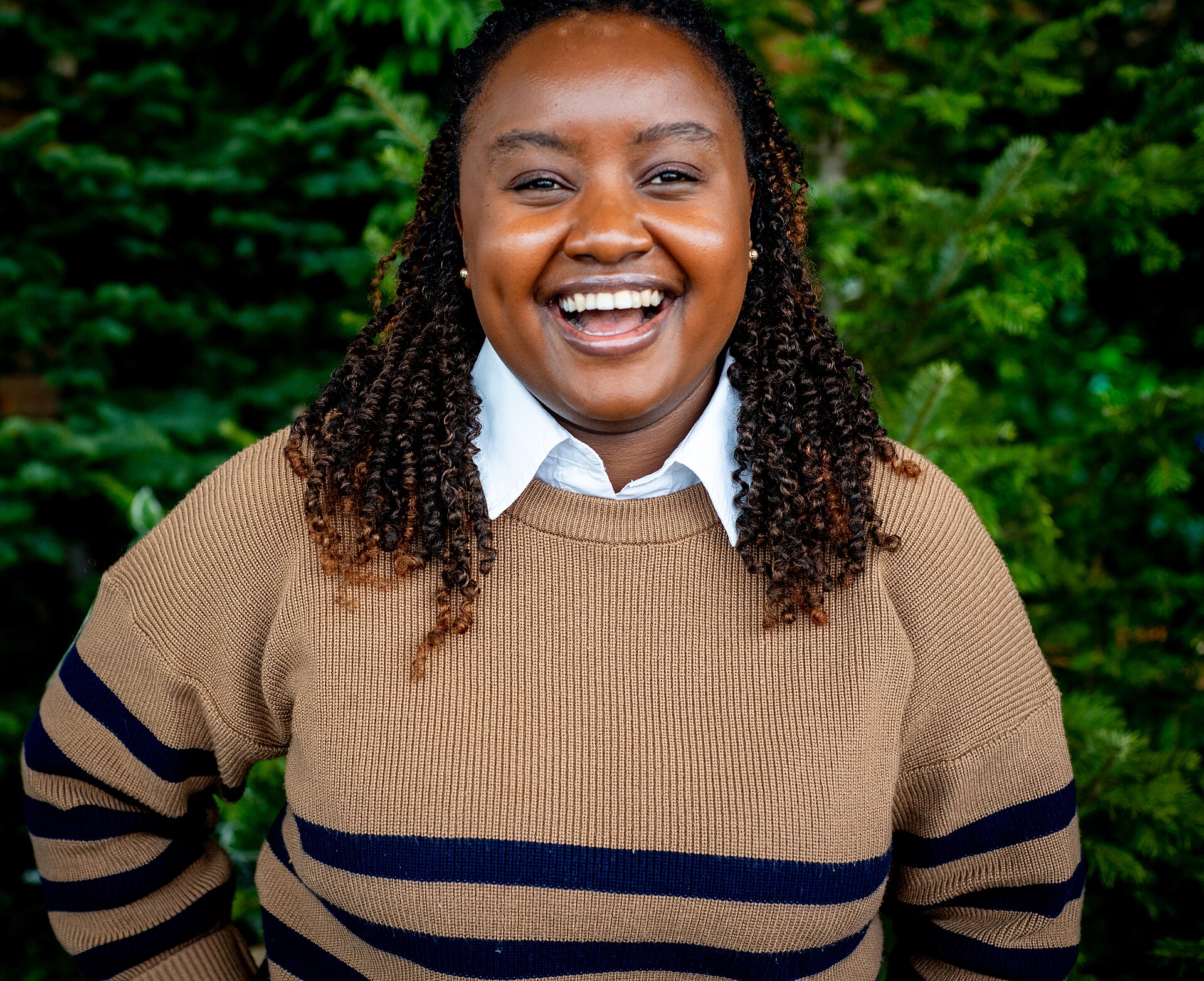 Wawira Njiru, entrepreneur, nutritionist, and philanthropist, at TED 2025 in Vancouver, Canada