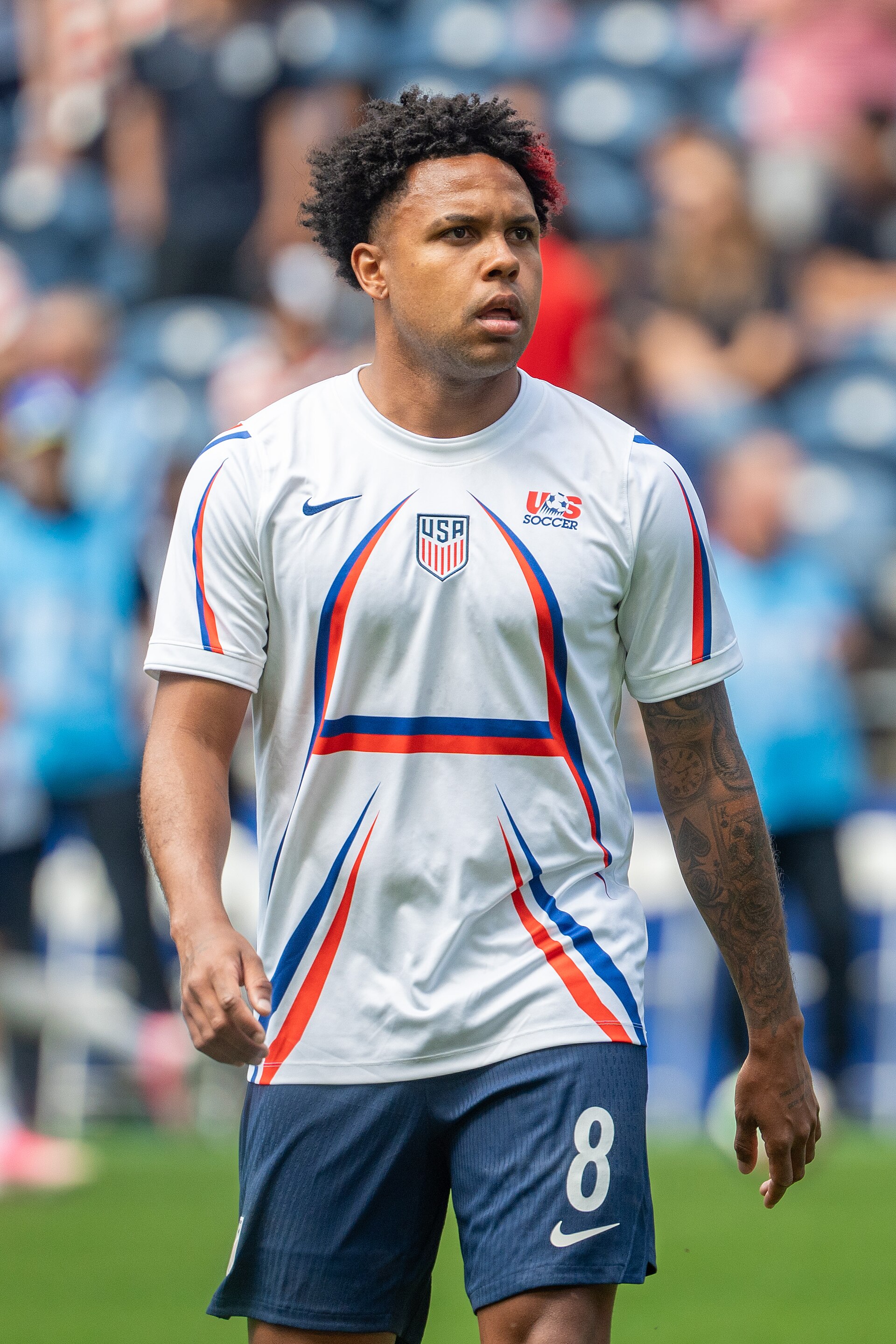 Weston McKennie during United States v Australia on 19 June 2026 at the 2026 FIFA World Cup