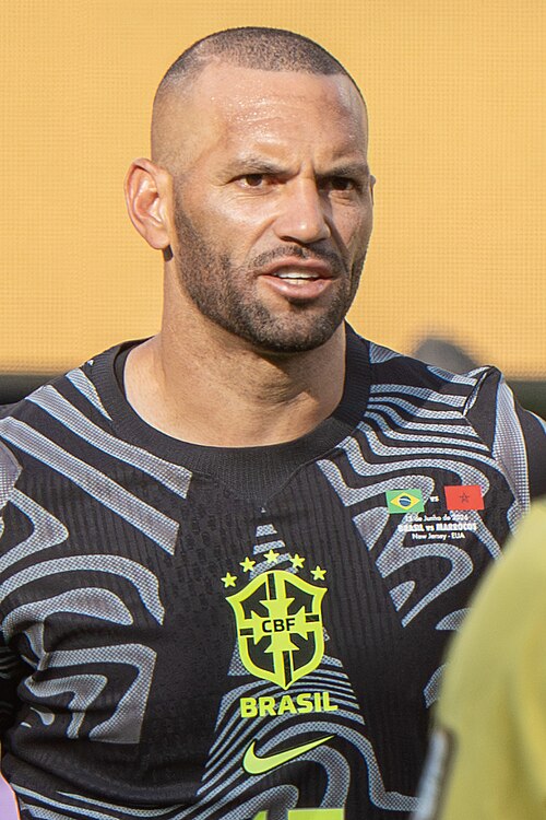 Weverton during Brazil v Morocco on 13 June 2026 at the 2026 FIFA World Cup at NY/NJ Stadium in East Rutherford, NJ