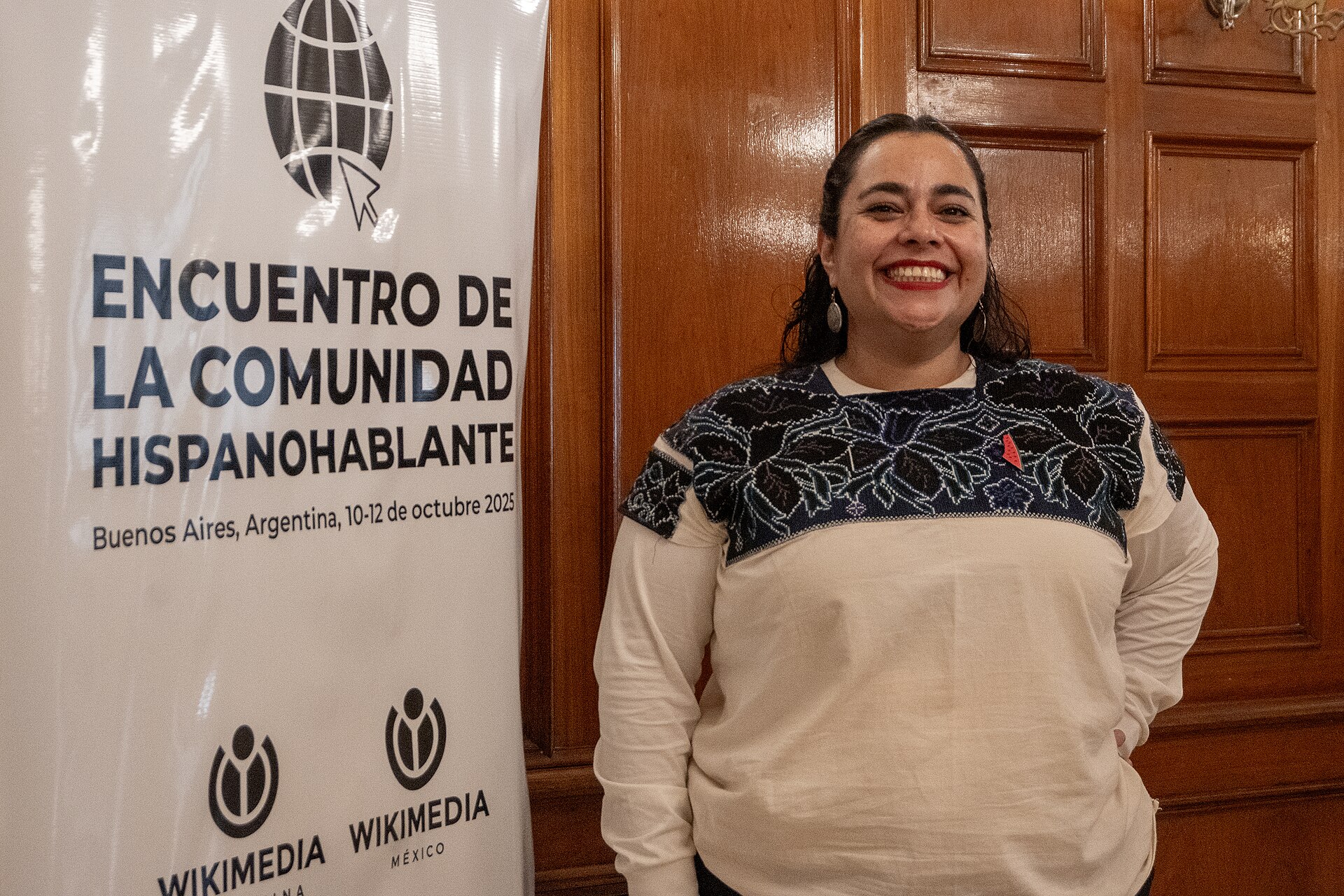 Portraits of attendees at the 2025 Spanish-Speaking Community Meeting, Buenos Aires, Argentina.