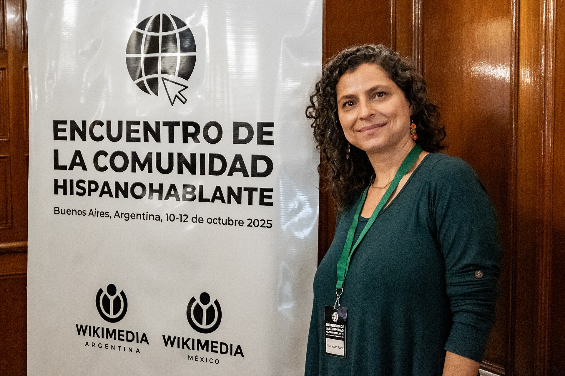 Brisa Ceccon. Portraits of attendees at the 2025 Spanish-Speaking Community Meeting, Buenos Aires, Argentina.