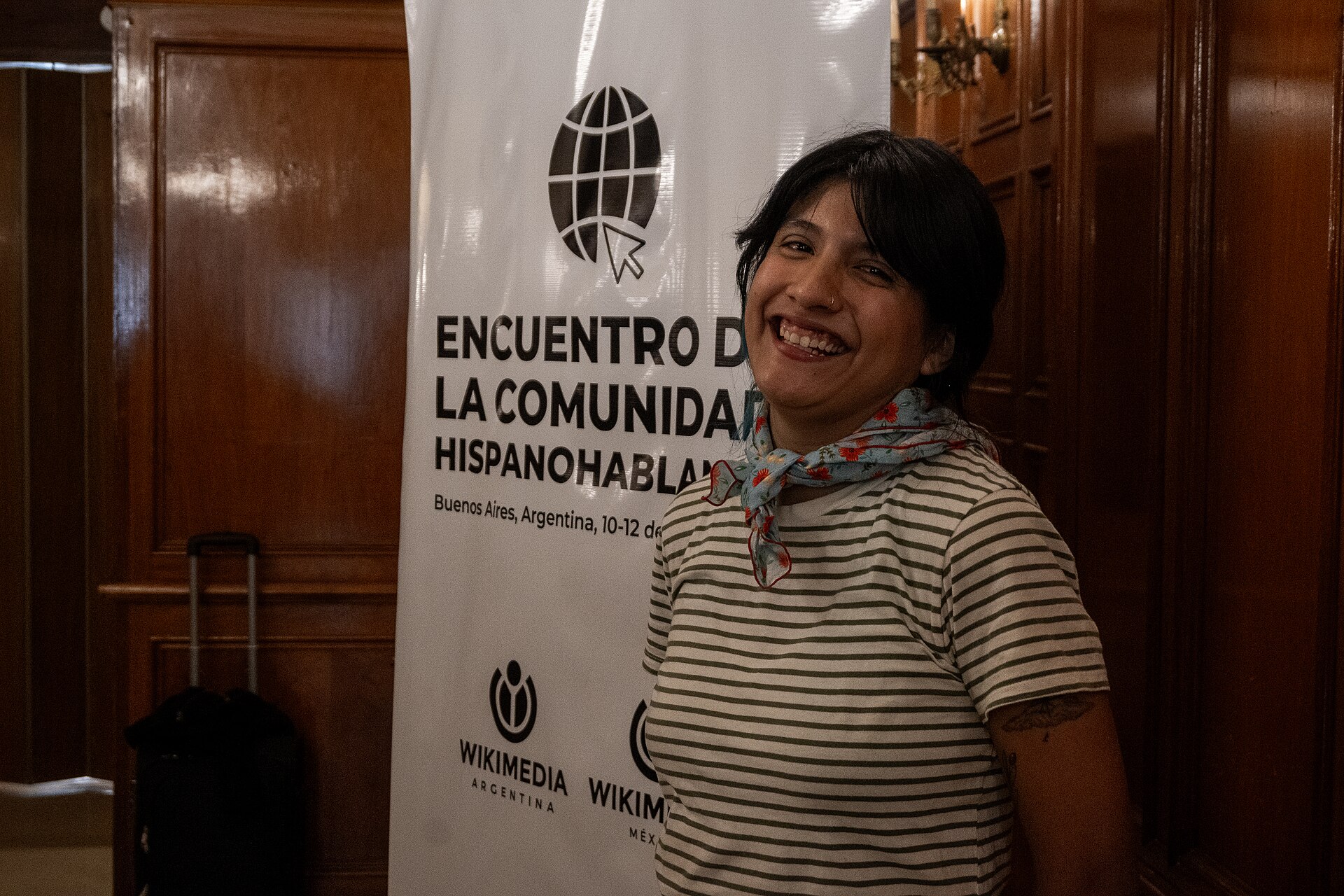 Portraits of attendees at the 2025 Spanish-Speaking Community Meeting, Buenos Aires, Argentina.