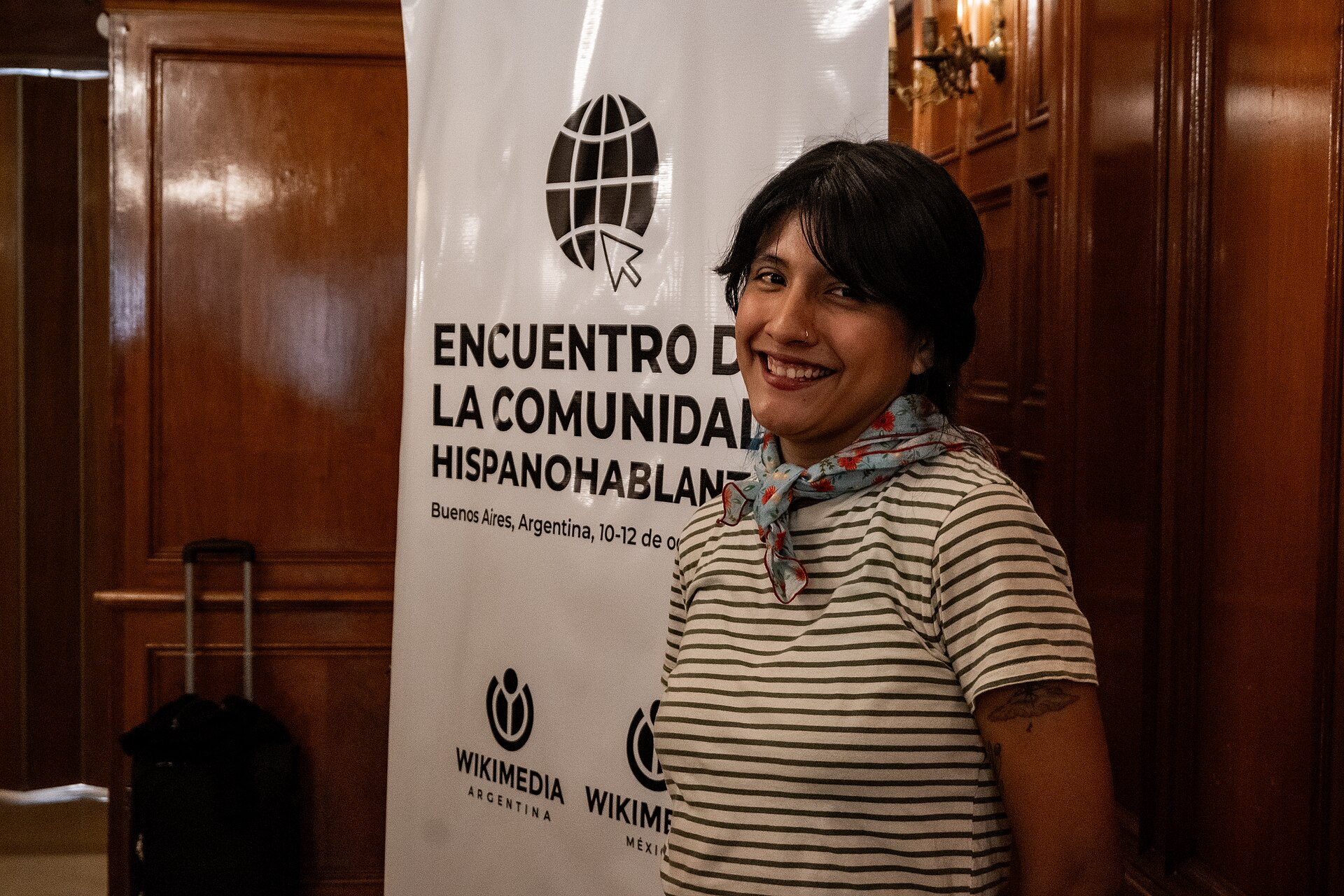 Portraits of attendees at the 2025 Spanish-Speaking Community Meeting, Buenos Aires, Argentina.