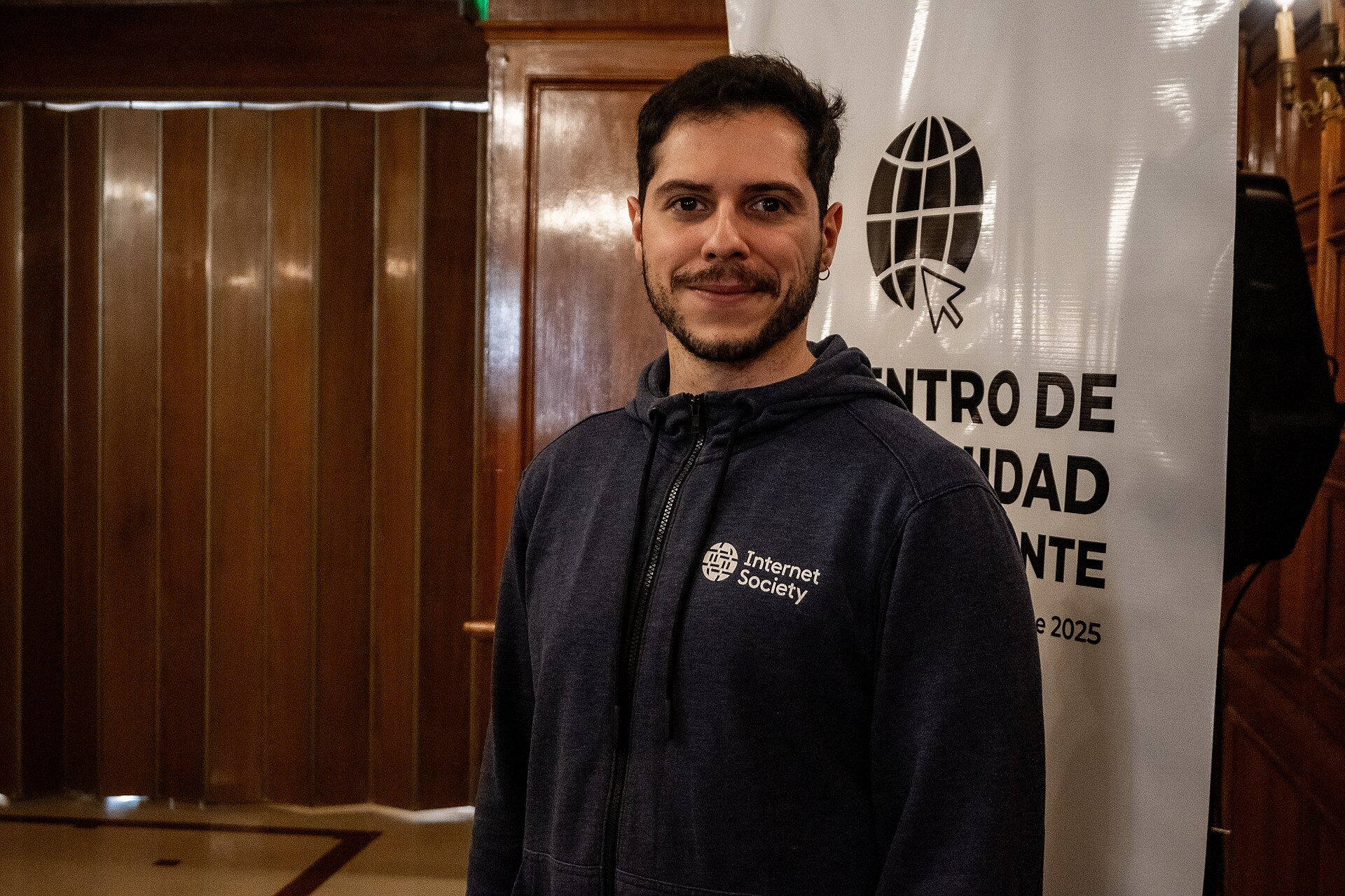 Portraits of attendees at the 2025 Spanish-Speaking Community Meeting, Buenos Aires, Argentina.