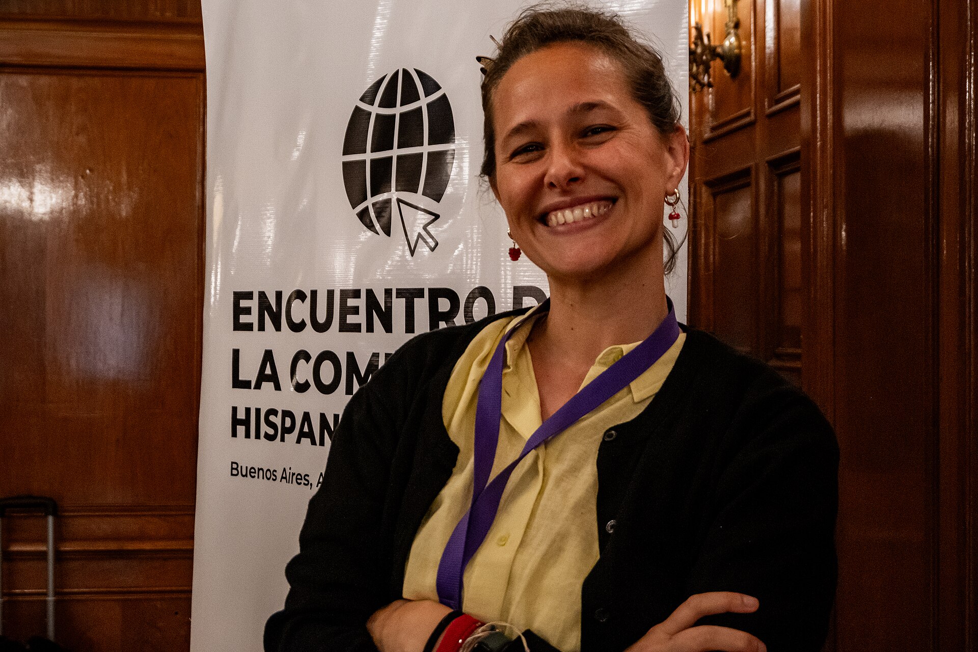 Portraits of attendees at the 2025 Spanish-Speaking Community Meeting, Buenos Aires, Argentina.