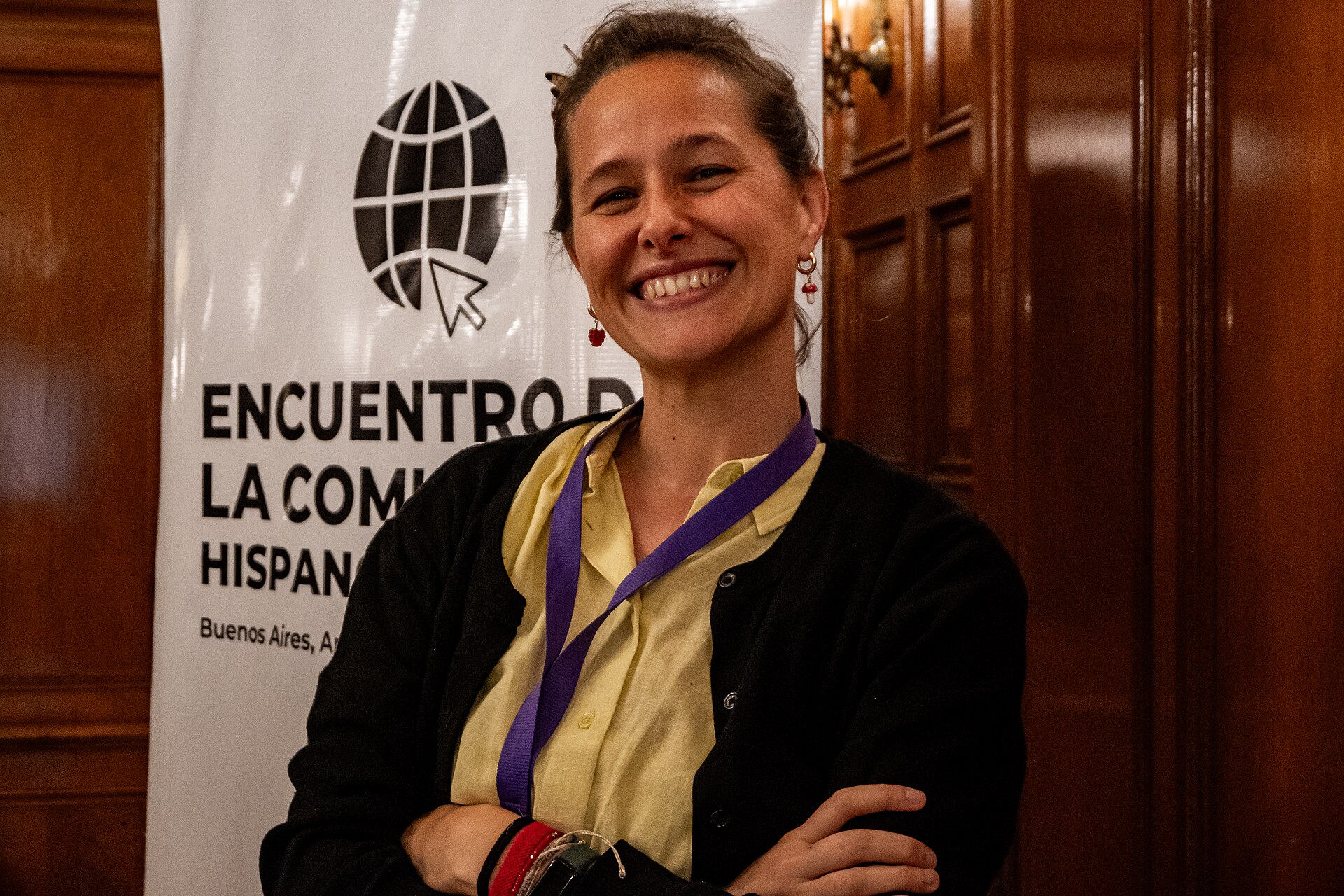 Portraits of attendees at the 2025 Spanish-Speaking Community Meeting, Buenos Aires, Argentina.