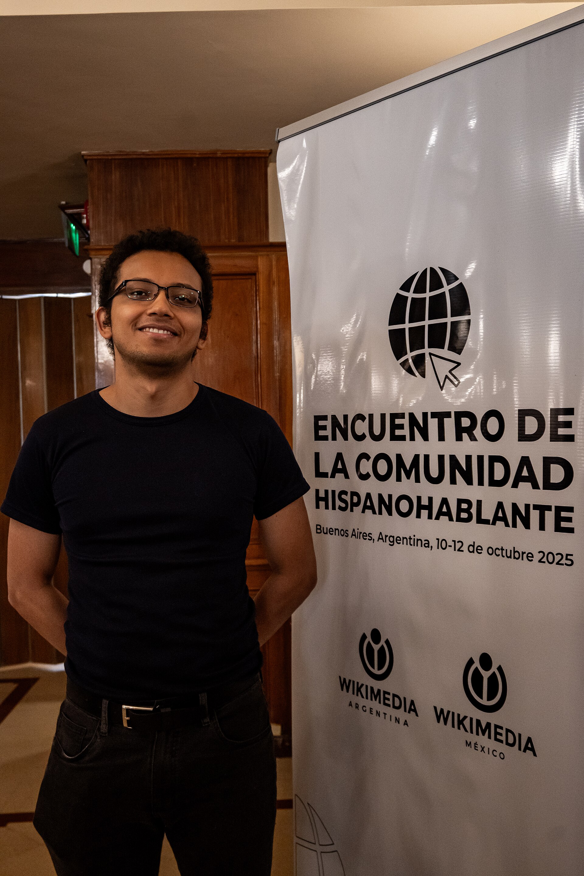 Portraits of attendees at the 2025 Spanish-Speaking Community Meeting, Buenos Aires, Argentina.