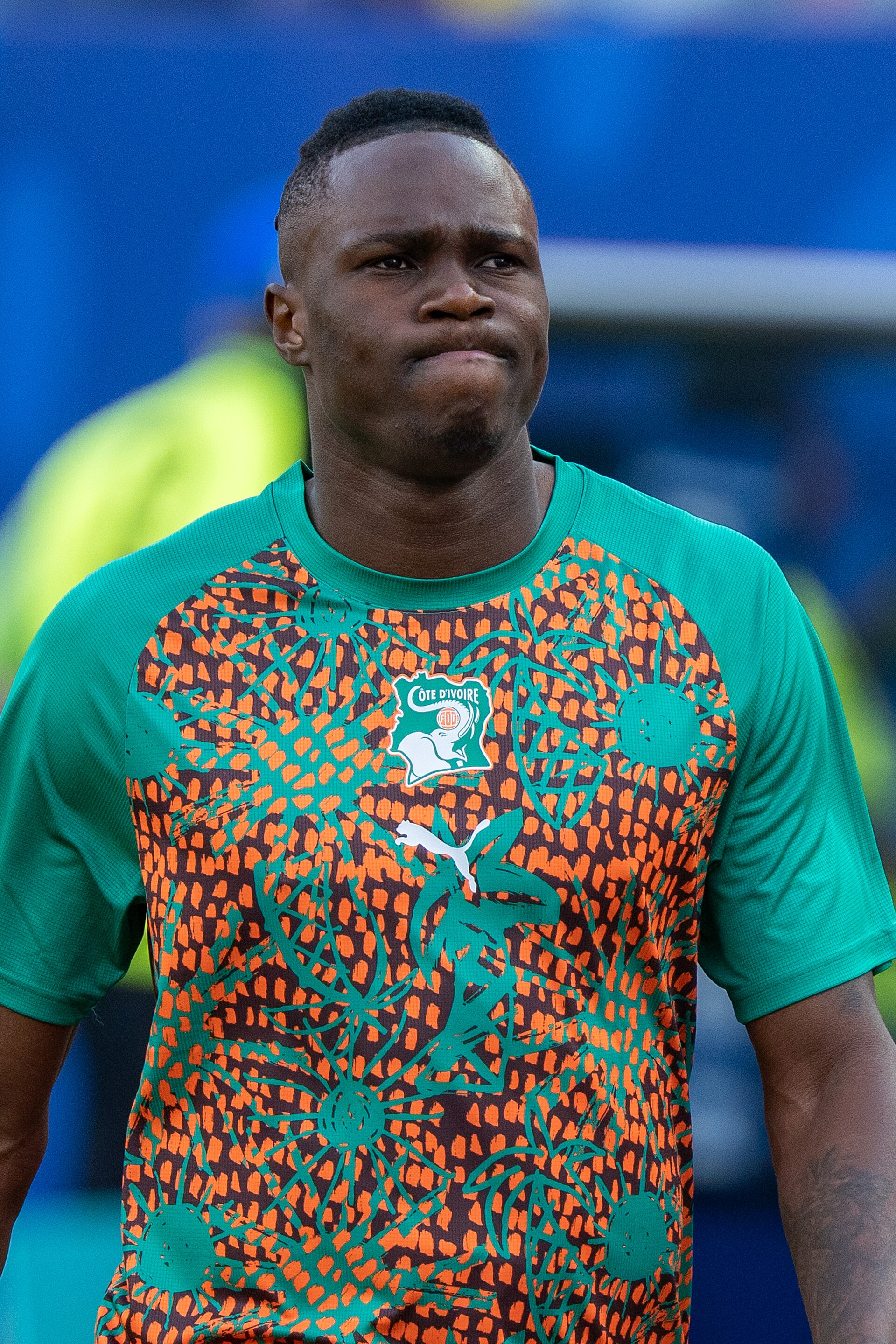 Wilfried Singo during Côte d'Ivoire v Ecuador on 14 June 2026 at the 2026 FIFA World Cup