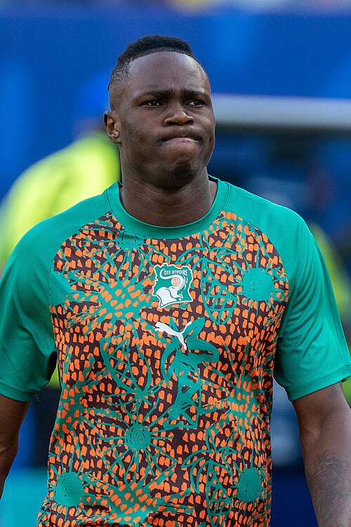 Wilfried Singo during Côte d'Ivoire v Ecuador on 14 June 2026 at the 2026 FIFA World Cup