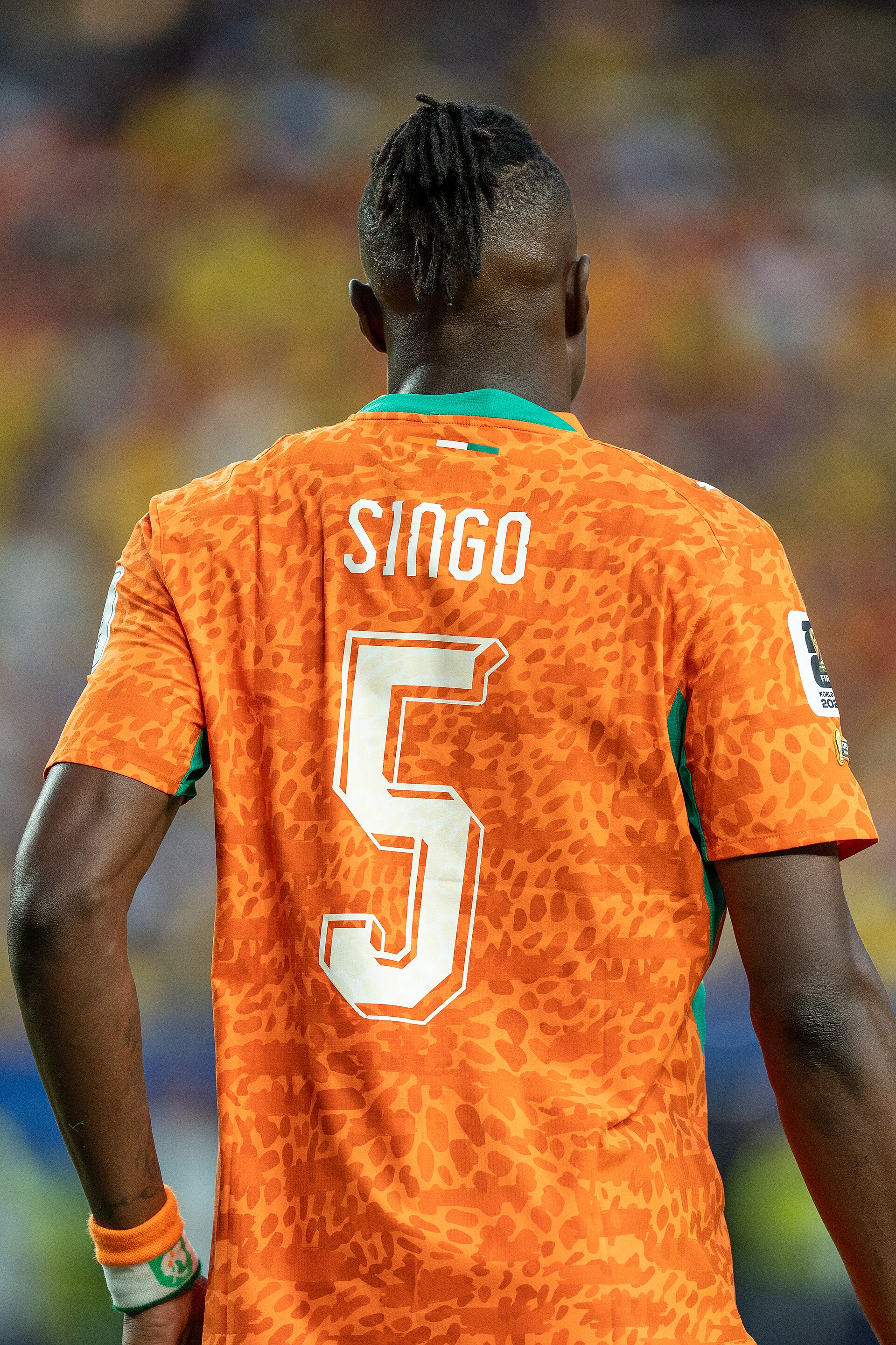 Wilfried Singo during Côte d'Ivoire v Ecuador on 14 June 2026 at the 2026 FIFA World Cup
