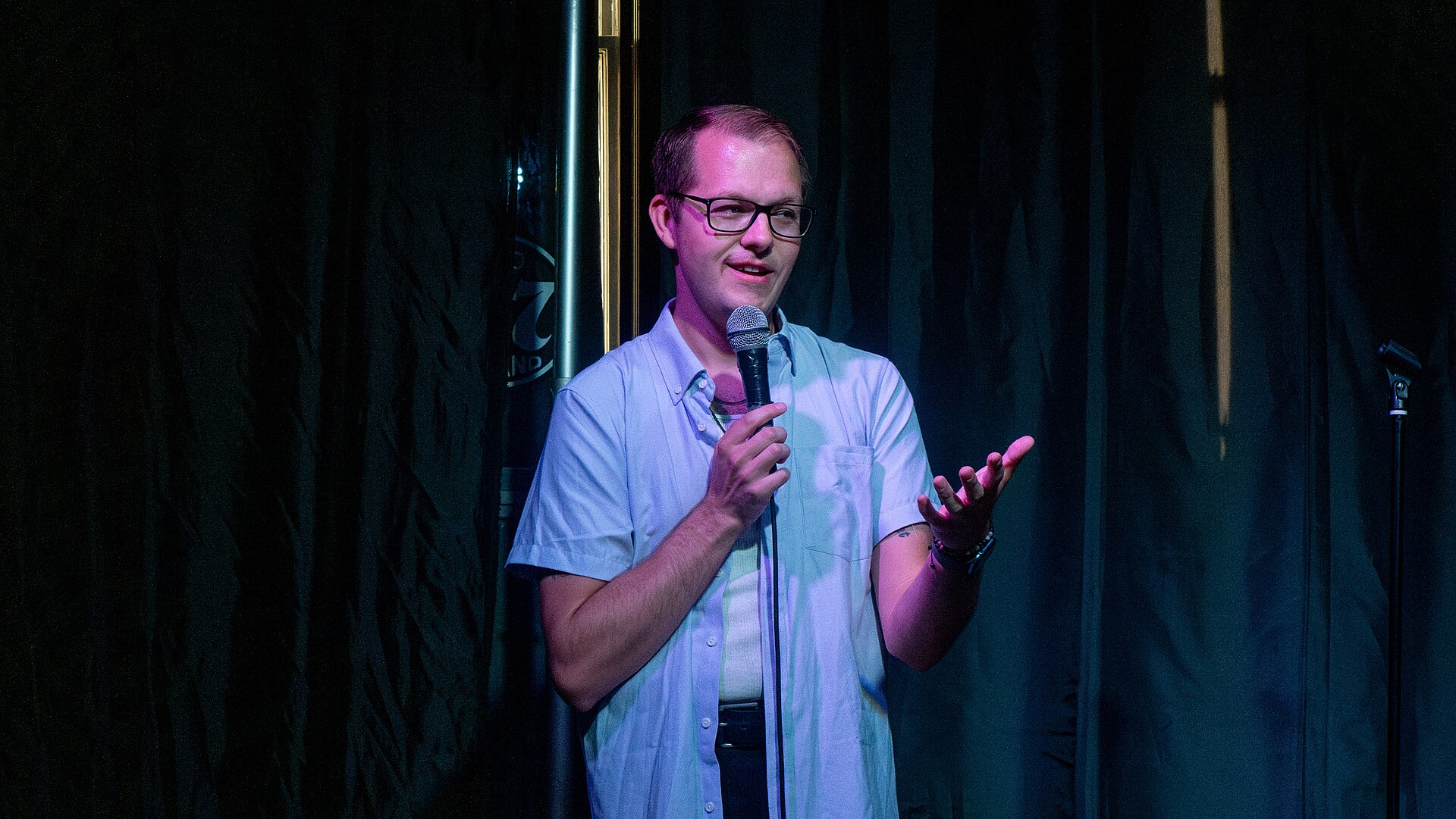 Will Morrison, comedian, at the 2024 Edinburgh Festival Fringe in Edinburgh, Scotland.