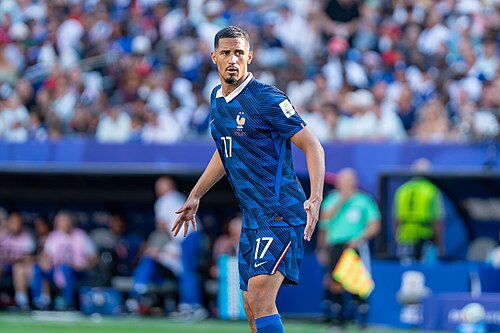 William Saliba during France v Paraguay at the 2026 FIFA World Cup