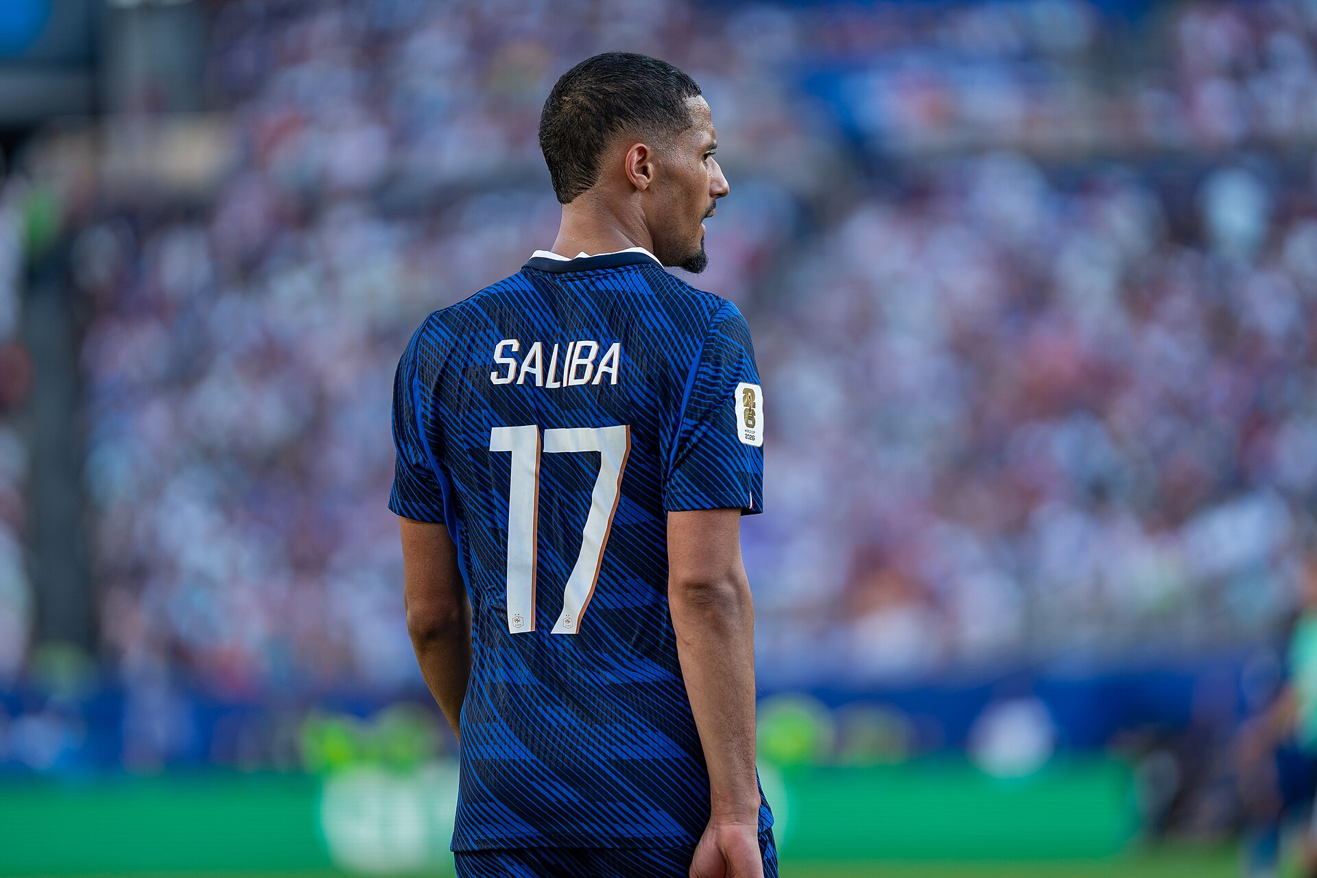 William Saliba during France v Paraguay at the 2026 FIFA World Cup