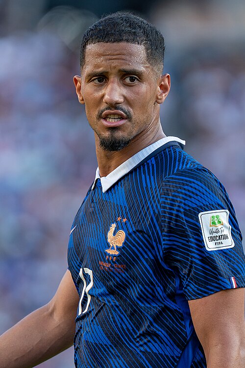 William Saliba during France v Paraguay at the 2026 FIFA World Cup