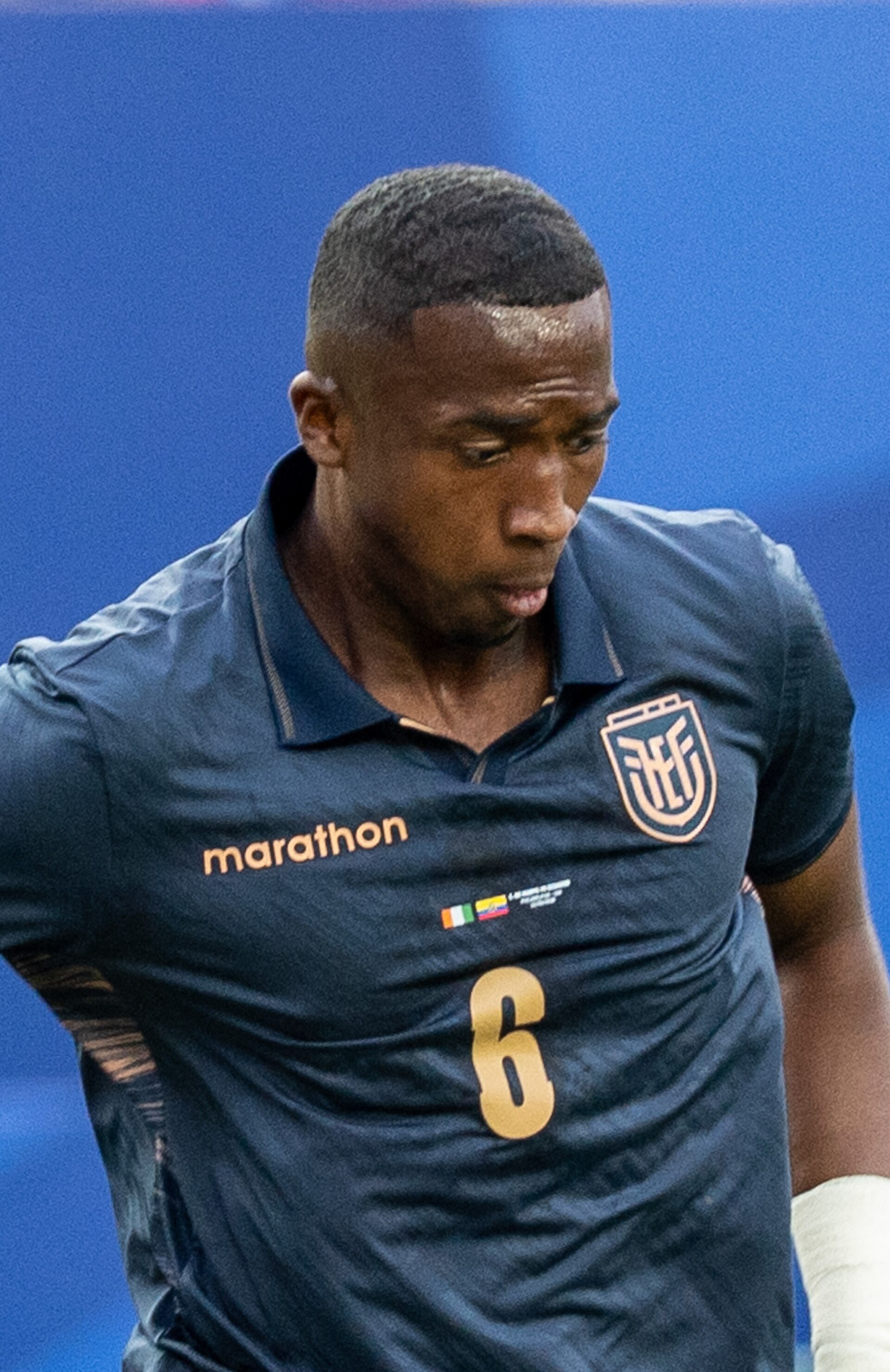Willian Pacho during Côte d'Ivoire v Ecuador on 14 June 2026 at the 2026 FIFA World Cup