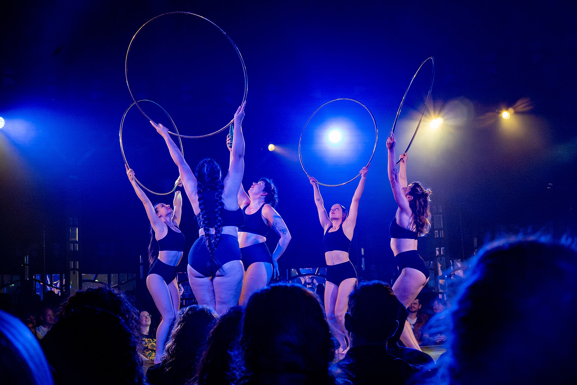 YUCK Circus, circus group, at the 2024 Edinburgh Festival Fringe in Edinburgh, Scotland.