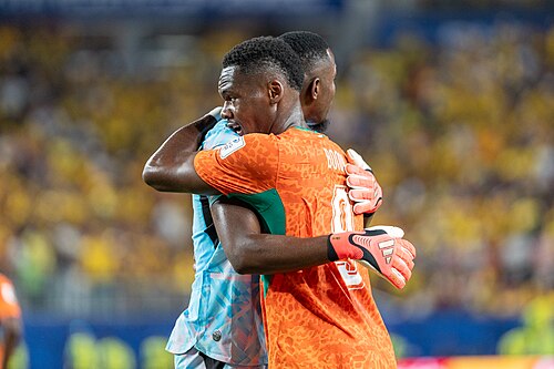 Yahia Fofana Ange-Yoan Bonny during Côte d'Ivoire v Ecuador on 14 June 2026 at the 2026 FIFA World Cup