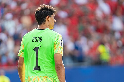 Yassine Bounou during France v Morocco at the 2026 FIFA World Cup