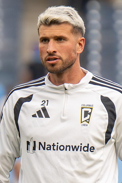 Yevhen Cheberko during New York City FC vs Columbus Crew on May 10, 2026