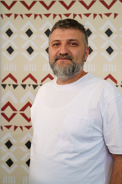 Portrait at Wikimania 2025 WikiPortraits Studio