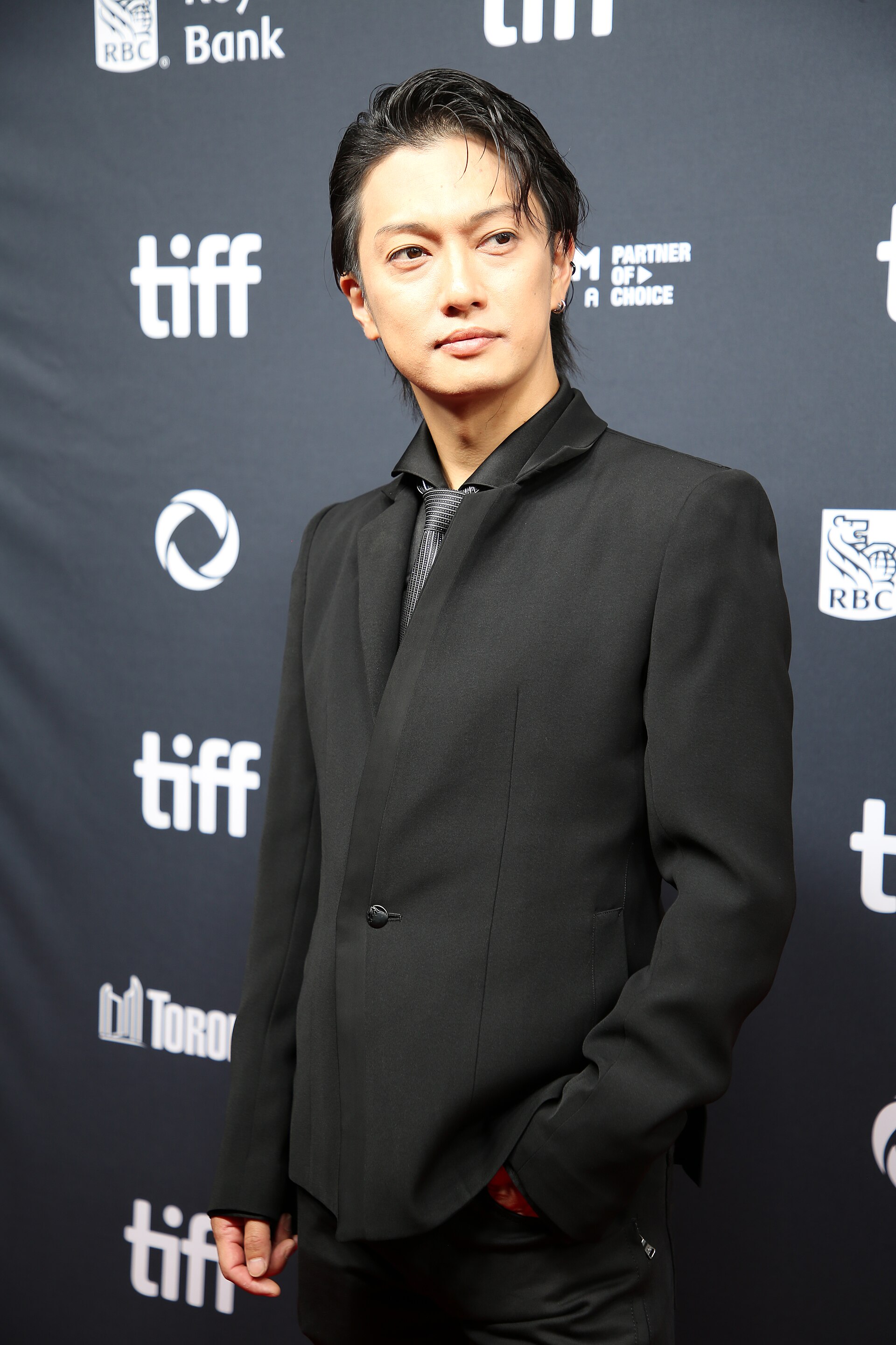Yutaka Kyan, actor, at the 2024 Toronto International Film Festival (TIFF) for the movie The Gesuidouz.