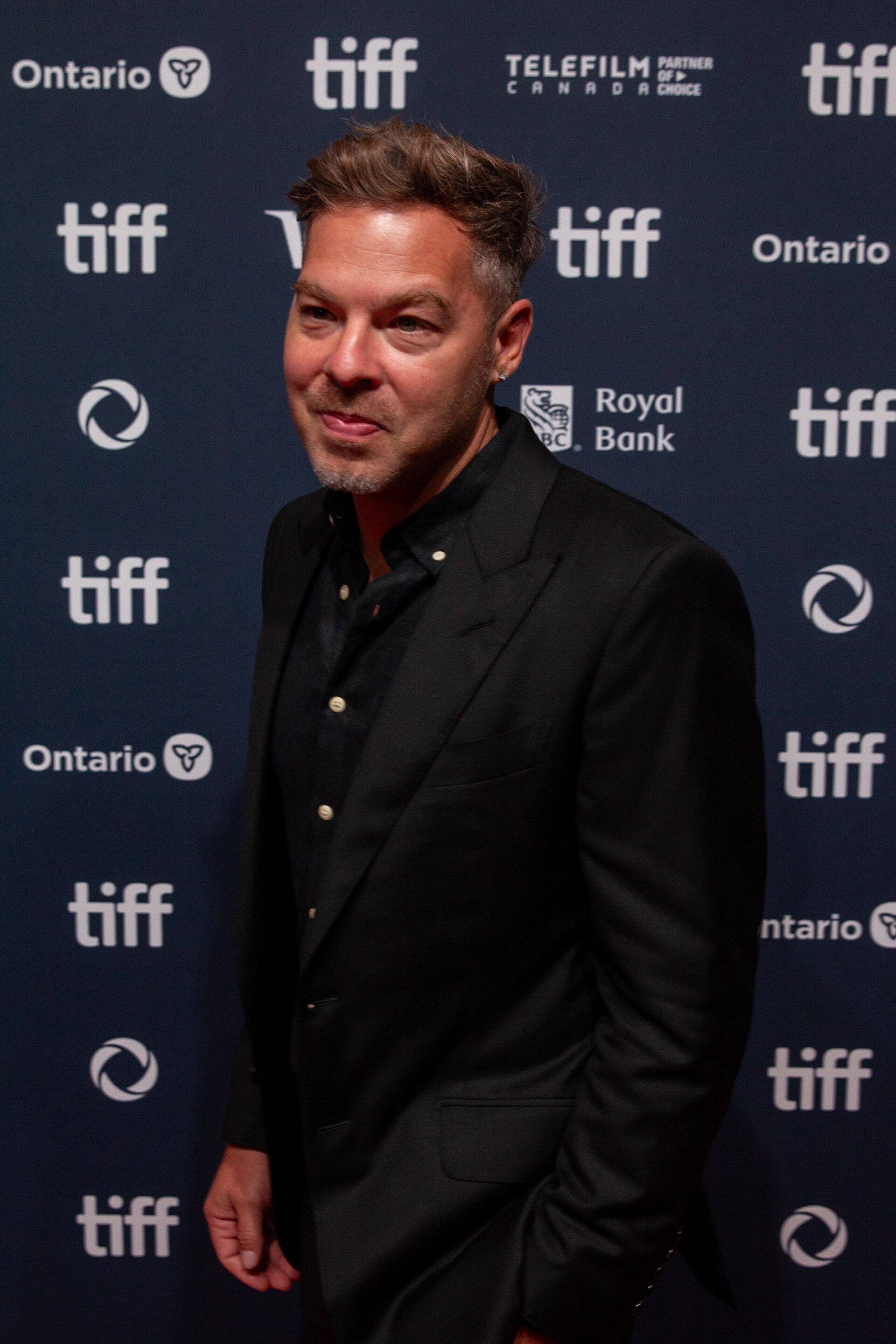 Zach Baylin, screenwriter, at the 2024 Toronto International Film Festival (TIFF) for the movie The Order.