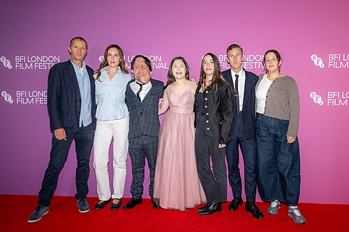 Adam Pearson Adam Pearson with cast and crew attending the premiere of Zero Intention Of Living Quietly at the 70th BFI London Film Festival, at Vue Cinema Leceister Square, 11th of October 2026