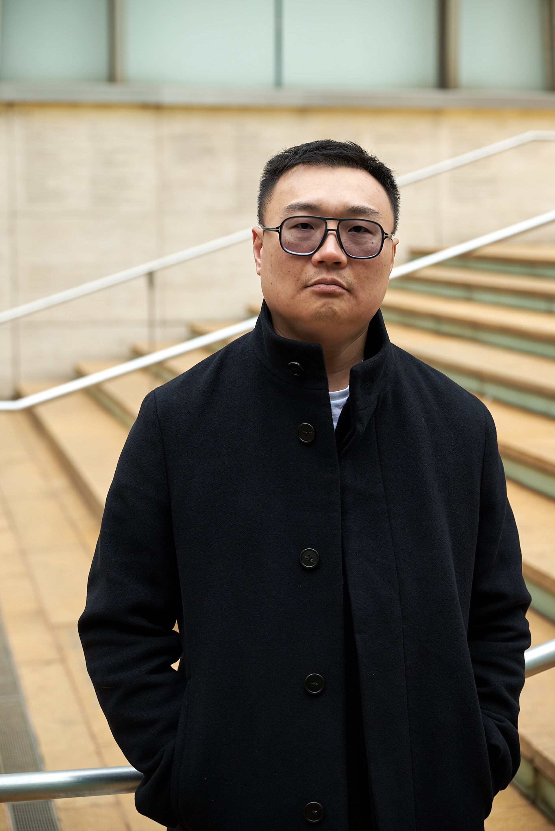 Zhengfan Yang, director, during the 53rd New Directors/New Films in 2025 hosted by Film at Lincoln Center for the movie Stranger.