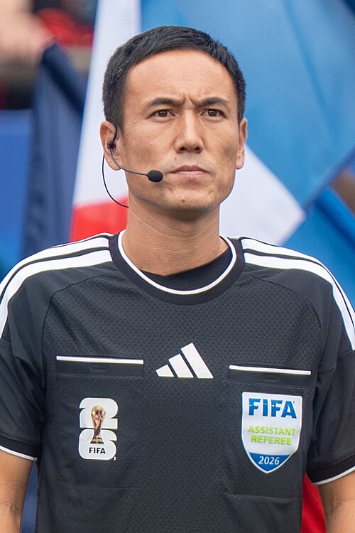 Ma Ning during France v Norway on 26 June 2026 at the 2026 FIFA World Cup