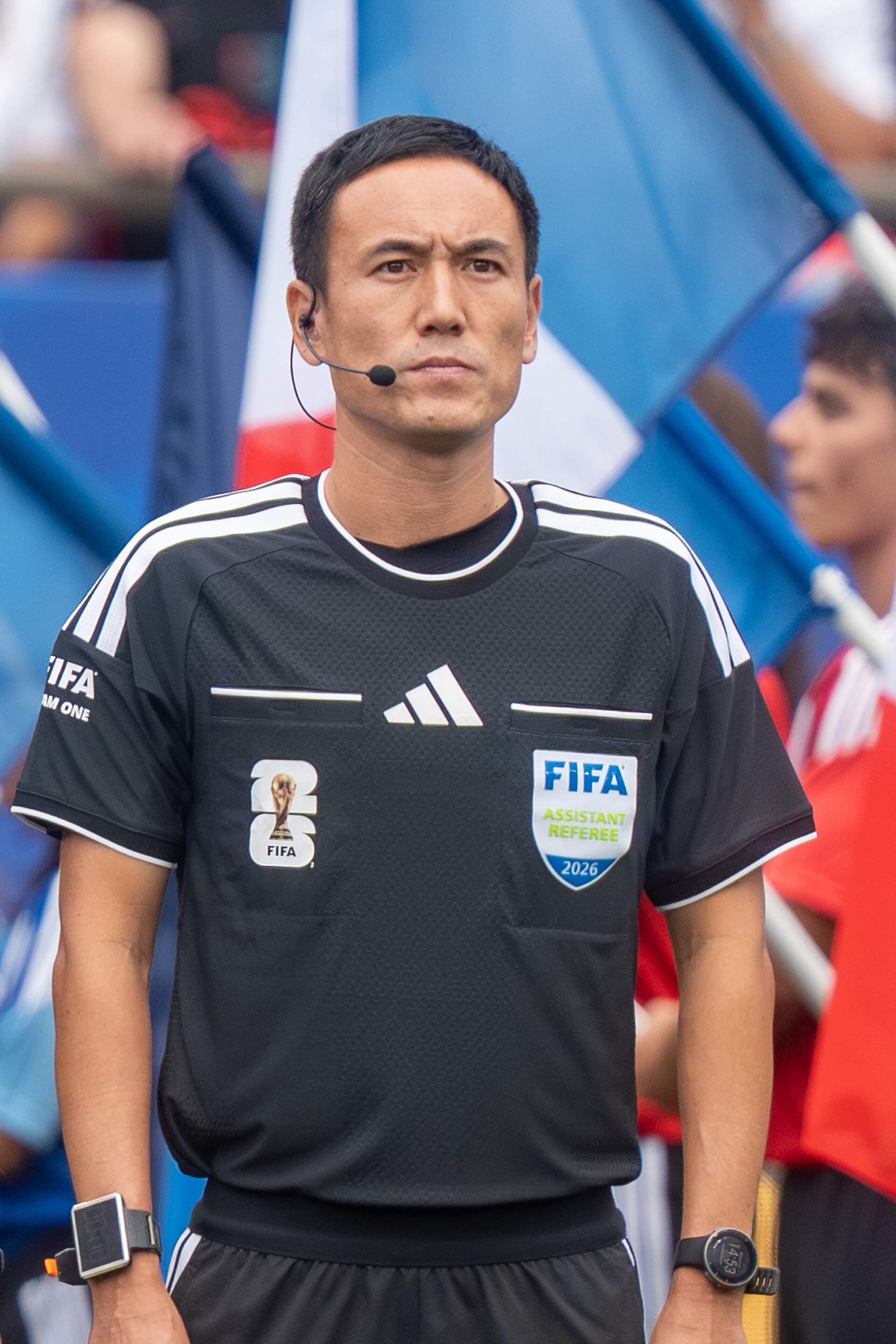 Zhou Fei during France v Norway on 26 June 2026 at the 2026 FIFA World Cup