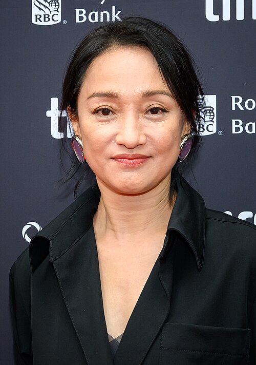 Zhou Xun at the screening of The Road Not Taken at the 2026 Toronto International Film Festival.