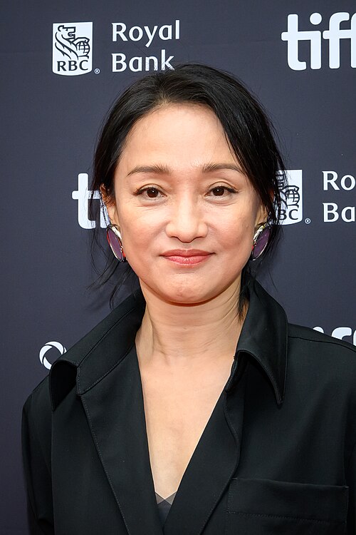 Zhou Xun at the screening of The Road Not Taken at the 2026 Toronto International Film Festival.