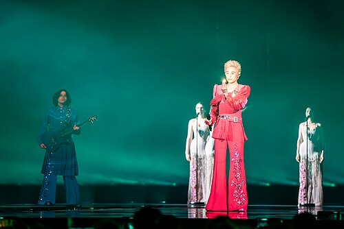 Ziferblat, Eurovision 2025 1st semi final live show
