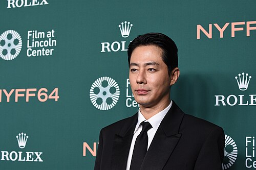 Zo In-sung at the 64th New York Film Festival in Alice Tully Hall