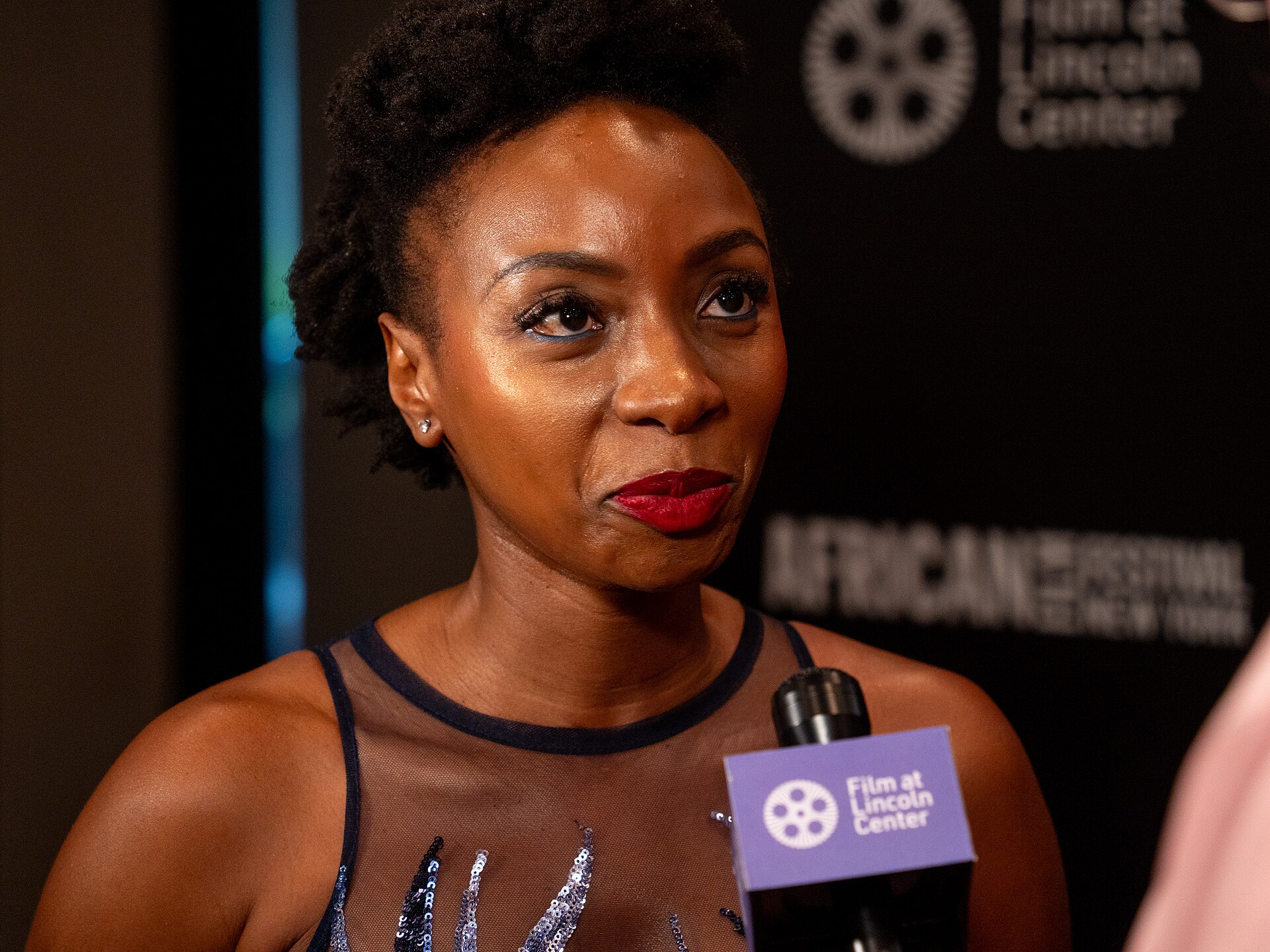 Zoe Ramushu at the 2025 New York African Film Festival