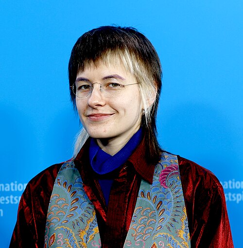 Zuza Banasińska, Director of a Short Film "Kontrewers" at Berlinale 2026 in Berlin, Germany.